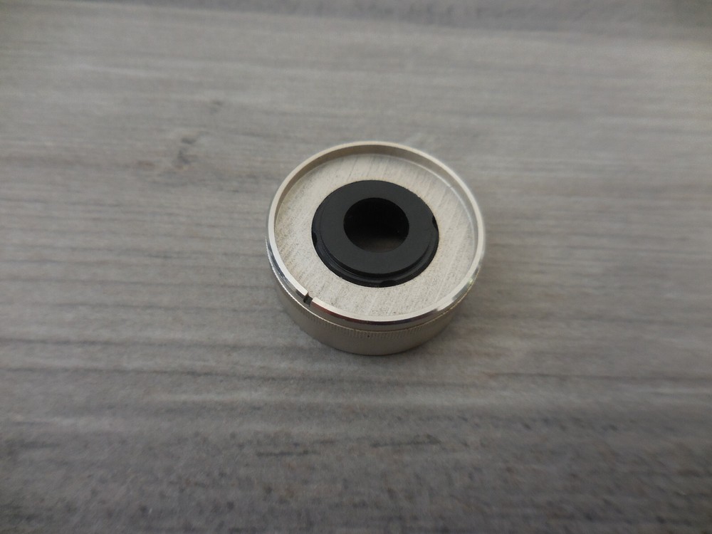 Two Piece Split Knob Assembly Knurled Edging Unknown Model
