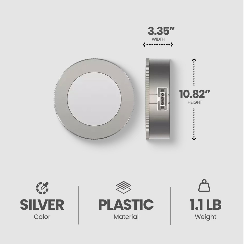 GE 4 Watt Dimmable Modern Easy Linking Corded Electric ‎Ceiling Mount Plastic