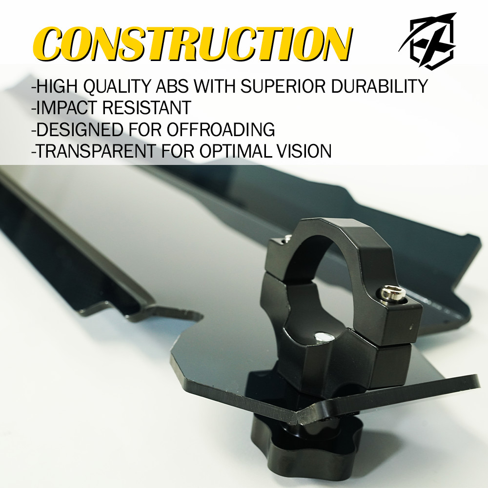 for Polaris RZR PRO XP 4 2020-2024 UTV Half Windshield Front Window Replacement
