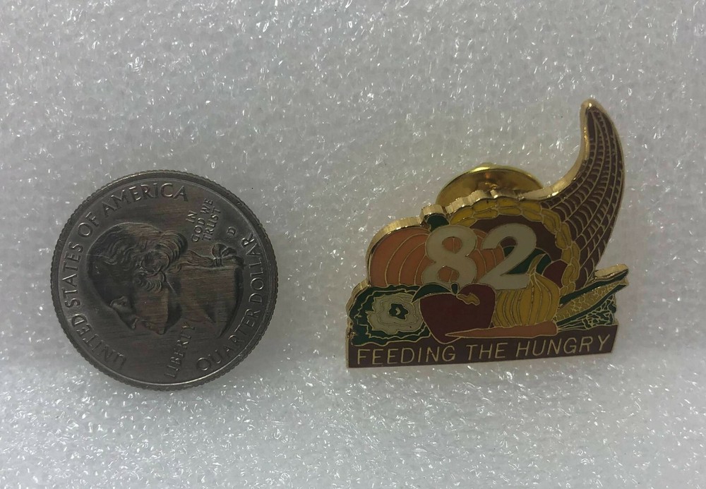 1982 Feeding The Hungry Pin