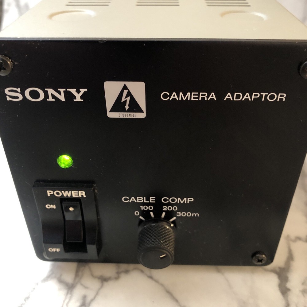 Sony CMA-D7 Camera Adaptor CCTV Security Power Supply AC 120v