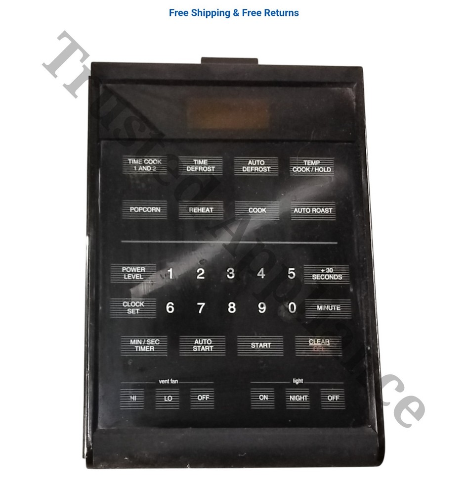 Microwave Control Panel Console 9010CAB Black