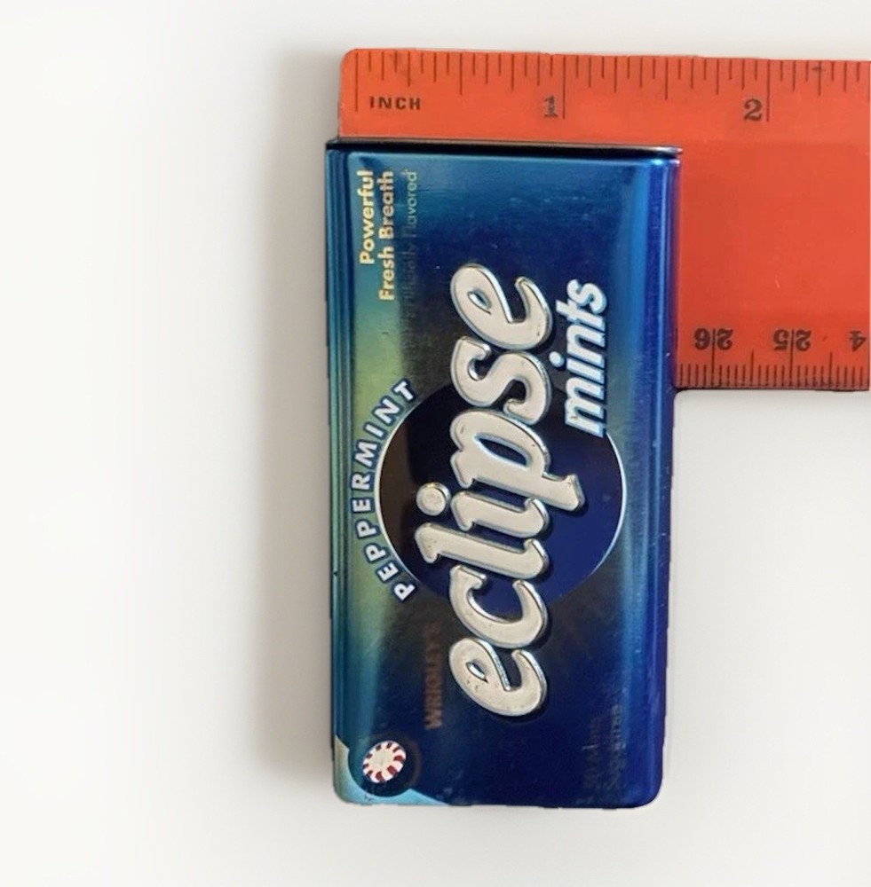 2 ECLIPSE Gum/Mints (EMPTY TINS) Collectible Tins