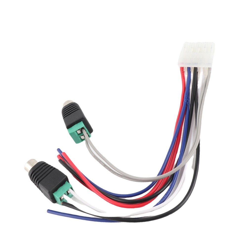 Power Input Speaker Wire Harness 10pin Power Harness Secure Connection For RHQG