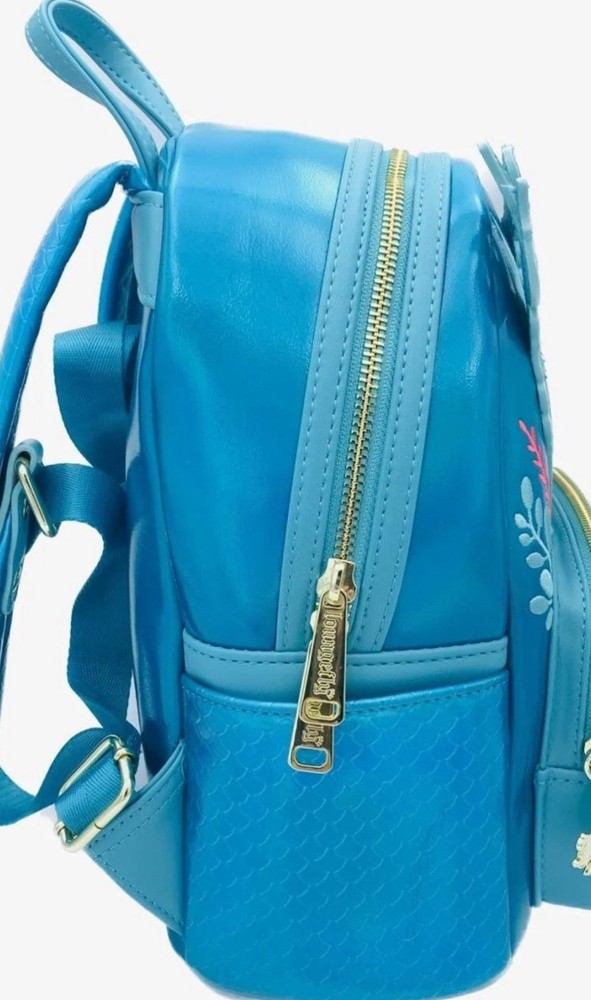 *NEW LE 324* Loungefly King Triton Sequin Mini Backpack