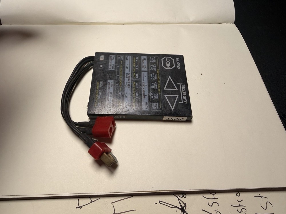 GATE TITAN Advanced Airsoft AEG MOSFET Control System Programming Card