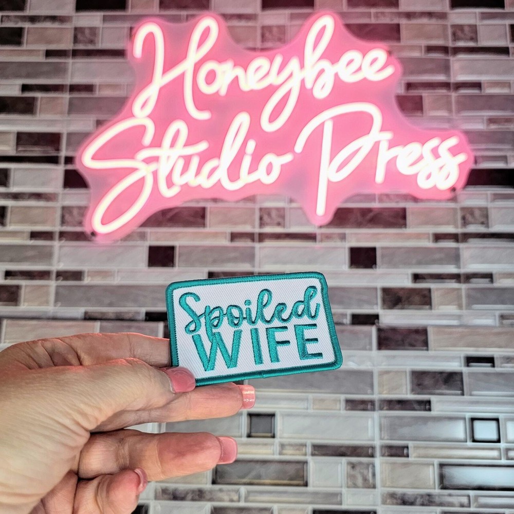 Spoiled Wife - Embroidered Patch