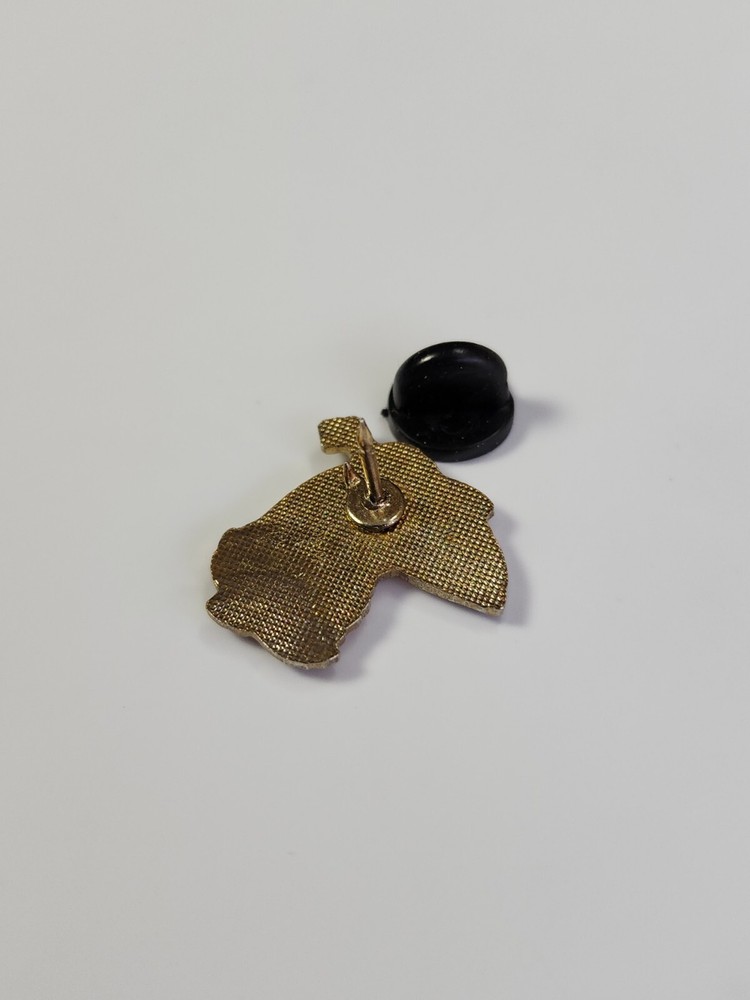 Grouse ? Frill Neck Bird Lapel Pin