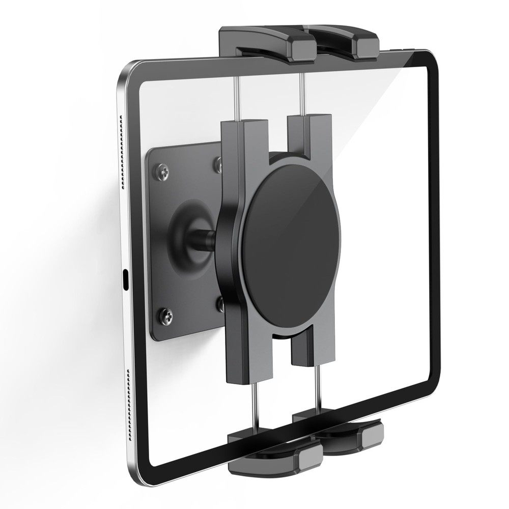 TeQable Tablet Wall Mount, 360° Rotating iPad Mount Holder, Short