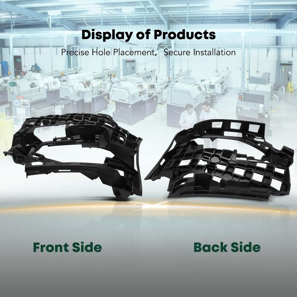 Front Driver Side Bumper Cover Support Bracket Jetta 2019-2021 EXCEPT GLI