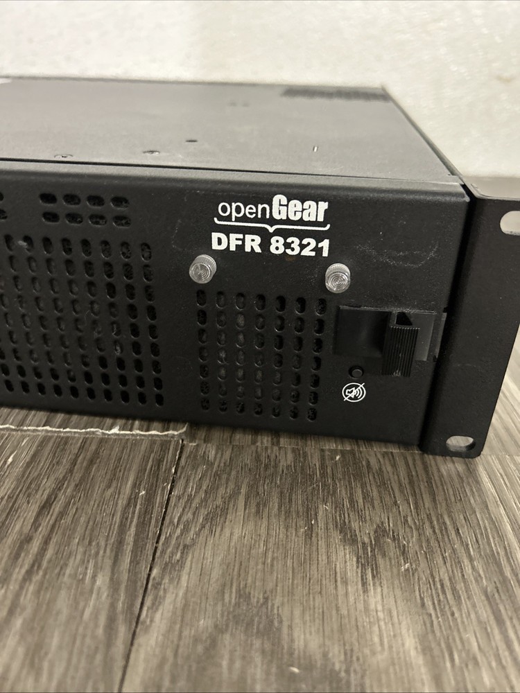 OpenGear DFR 8321 Frame Chassis with Cards #3c2