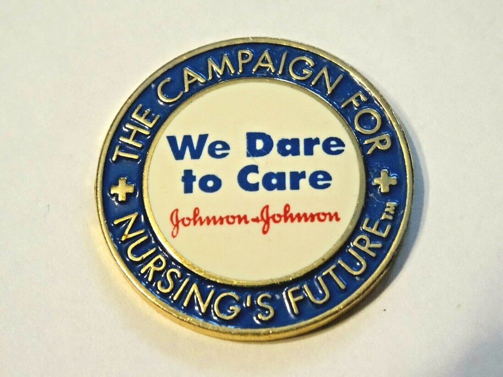 JOHNSON & JOHNSON ~ THE CAMPAIGN FOR NURSING'S FUTURE ~ LAPEL PIN