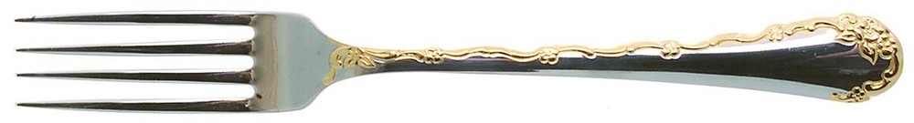 Oneida Silver Golden Belle Rose  Fork 493783