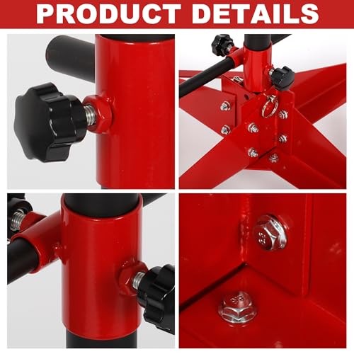 Panel Tree Automotive Paint Stand with 6 Hook Levers, 47 Inch Panel Holder