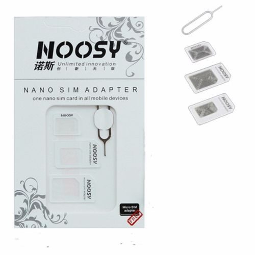SIM Card Adapter Kit • MICRO + NANO SIM Size Converter plus SIM Eject Pin • NEW