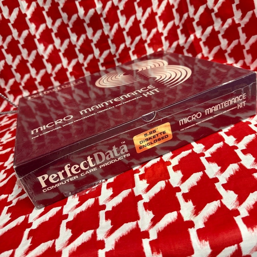 PerfectData Computer Micro Maintenance Kit w/ 5.25 Diskette NOS Sealed