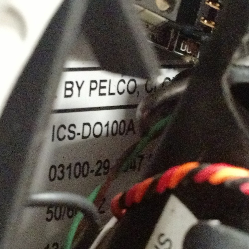 Pelco ICS-DO100A Dome Security Surveillance Camera, With ICS100-PG Mount - USED