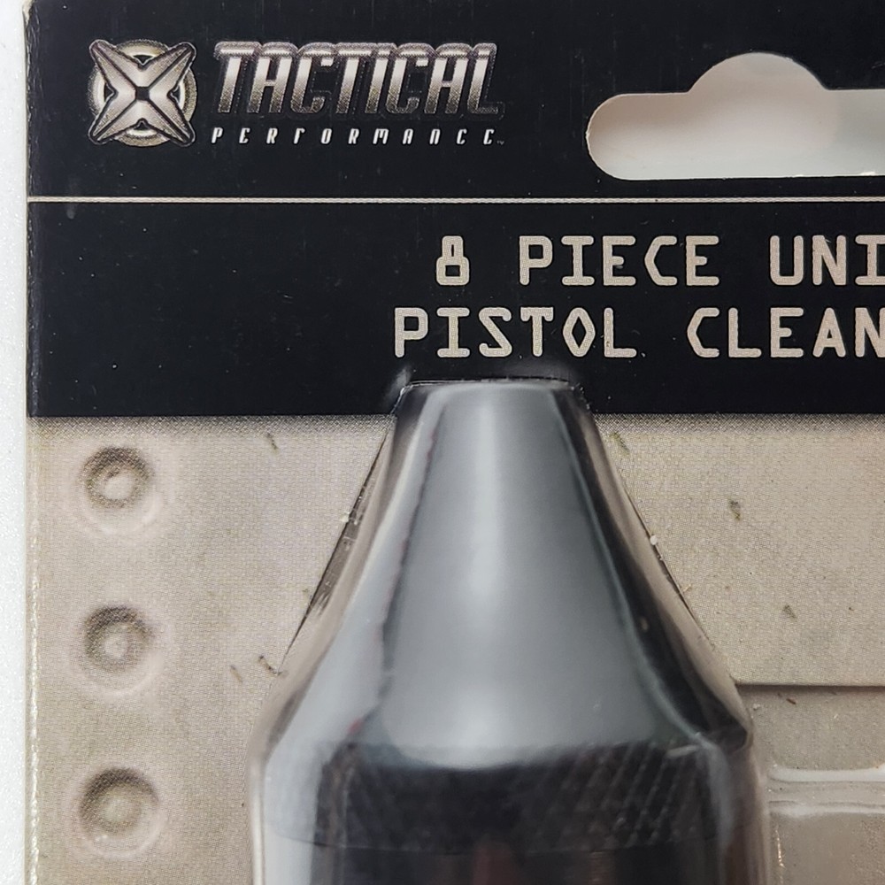 Universal Pistol Cleaning Kit Deluxe 8 Piece Storage Handle Tactical Performance