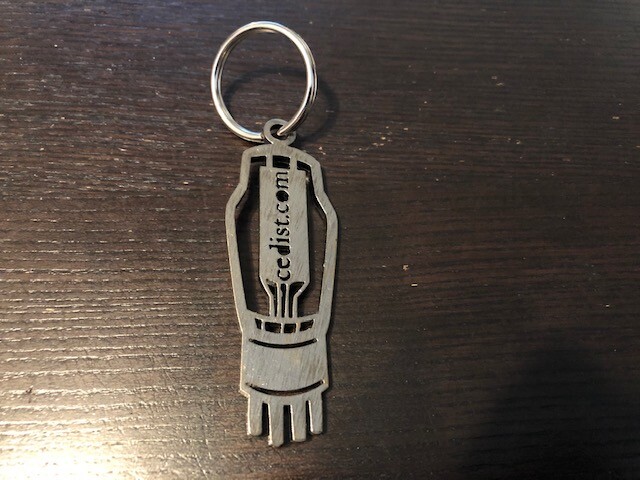 CE Distribution Tubes Heavy Duty Key Chain