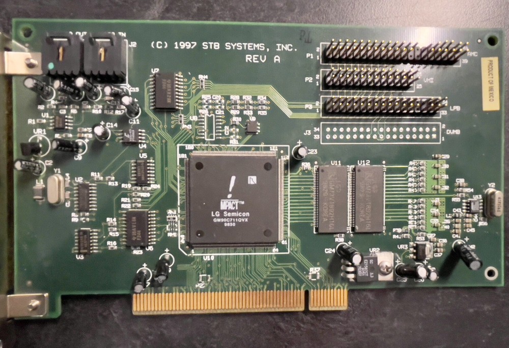 STB Systems DVD Decoder Card 210-0307-001 1X0-0591-305