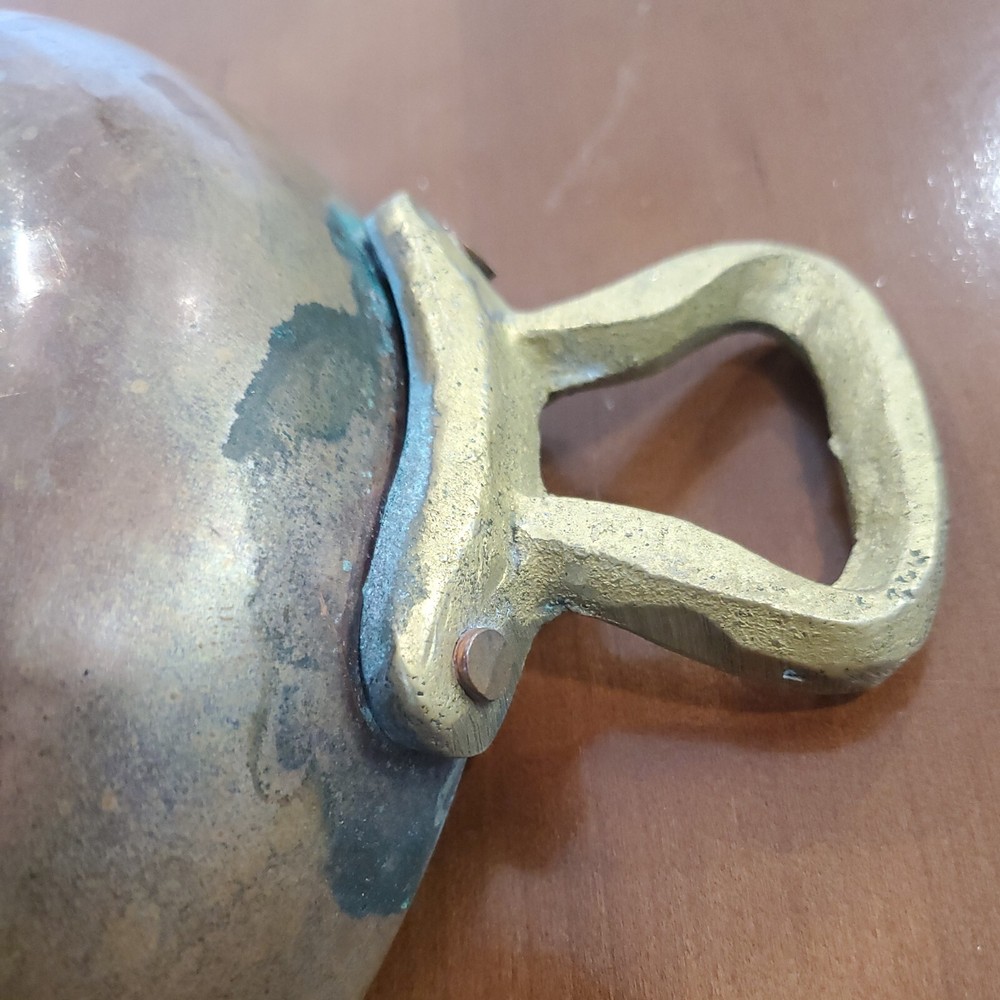 Ali's Copper Shop Turkey Heavy Hammered Copper Small Pan
