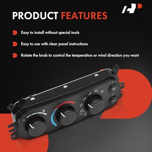 Heater Climate Control Panel Module Compatible with Dodge Ram 1500 2500 3500