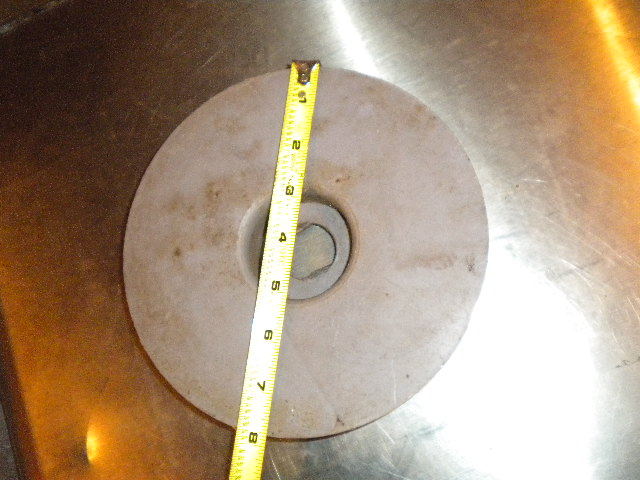 FOOD PROCESSOR PLASTIC CHUTE PLATE UNDER-BLADE - NEED THIS SOLD - SEND OFFER?