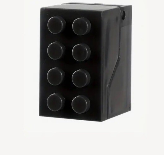 1 NEW BLACK~ LEGO Toothbrush Holder/Protector