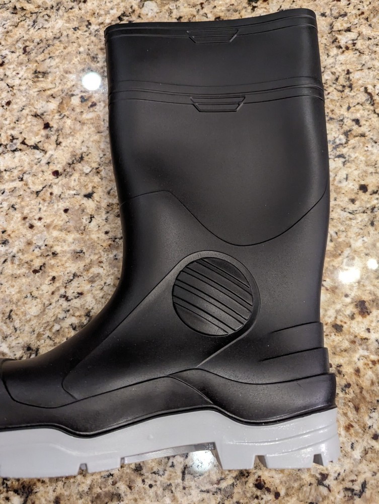 Delta Plus Men's DryPro2 Work Boot Plain Toe Black size 10