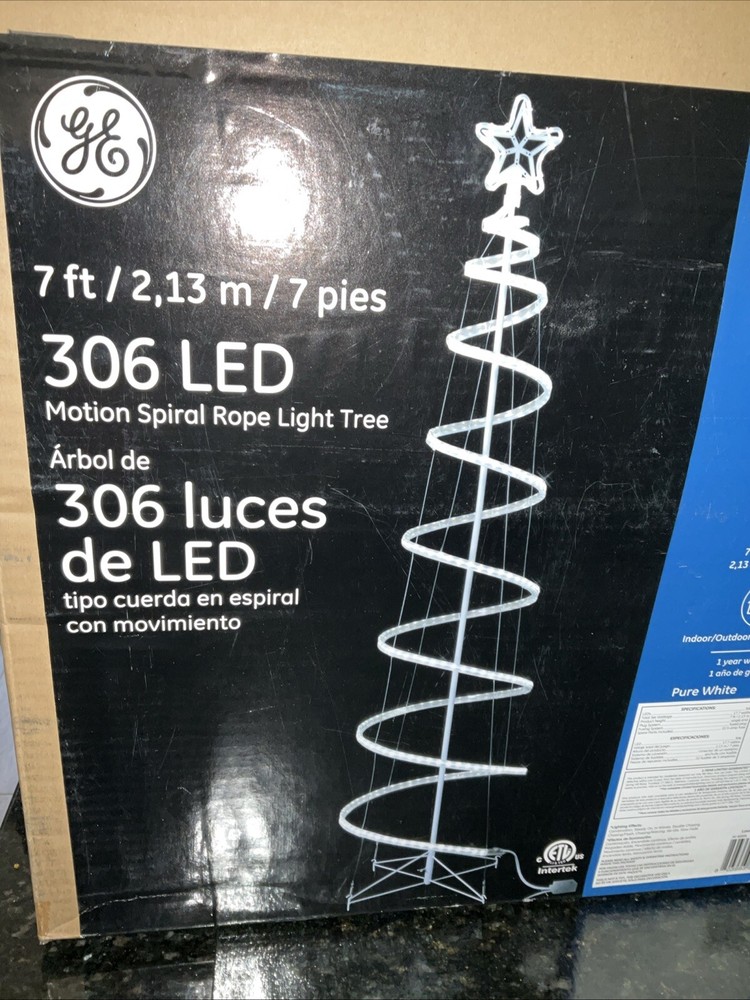 GE 7 Ft. Clear LED Tree NEW