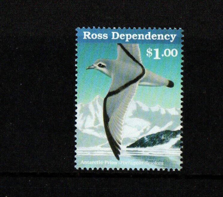 ROSS DEPENDENCY 1997 SG50 ANTARCTIC PRION  MNH