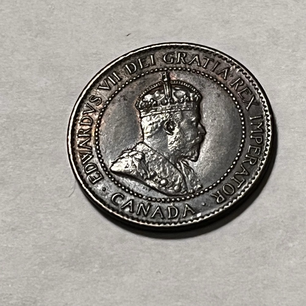1906 Canada Large Cent Nice!!! Uncirculated Brn
