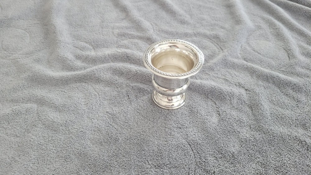 Vintage Sterling Silver Toothpick Holder