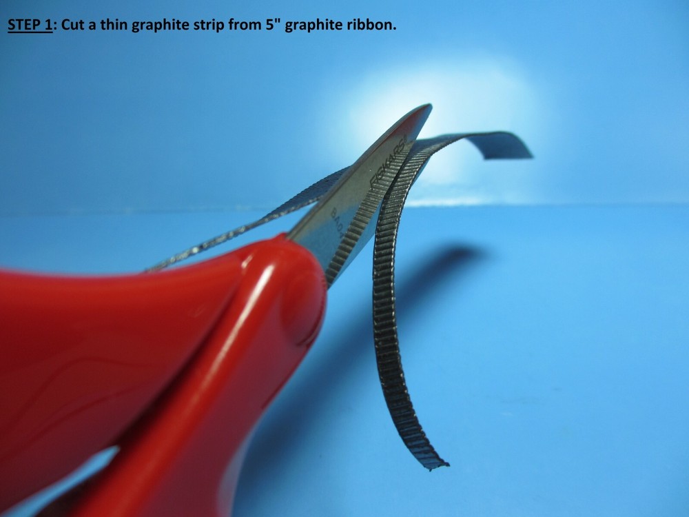 (3) - GRAPHITE RIBBONS @ 5" EACH - "Makes a fresh seal when added to packing."