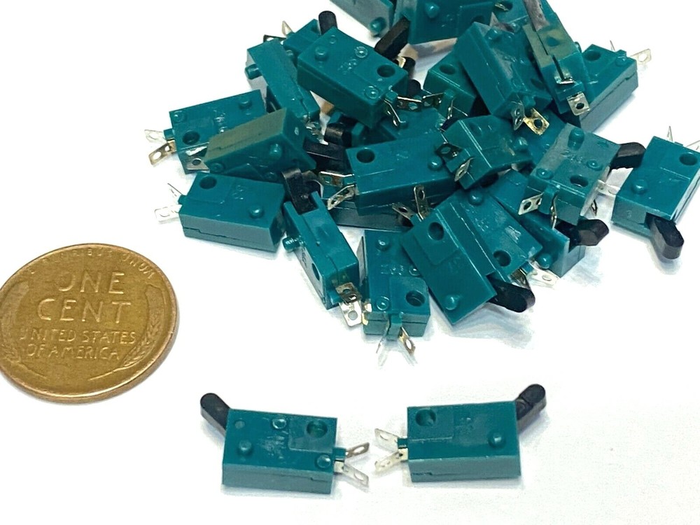 25 Pieces KFC-V-101 Micro Limit Switch Lever tiny small Normally open n/o