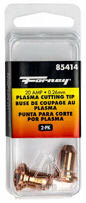 Forney 85414 Plasma Cutting Tips, 2-Pk. - Quantity 1
