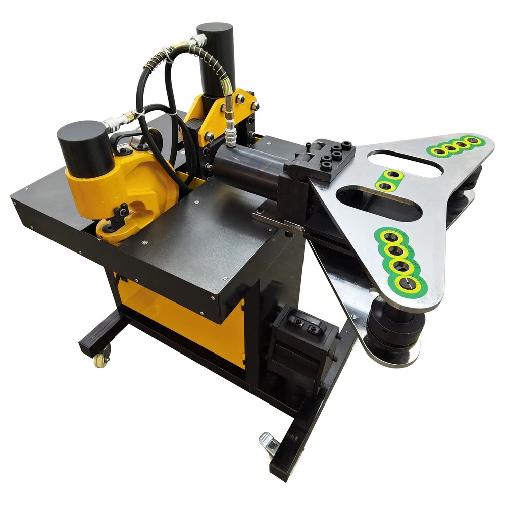 110V Electric Hydraulic 5 in 1 Bus Processing Machine 750W Busbar Processor