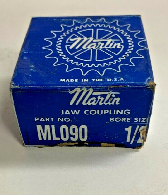 Martin ML090 1/2 Jaw Coupling Hub, 1/2"ID