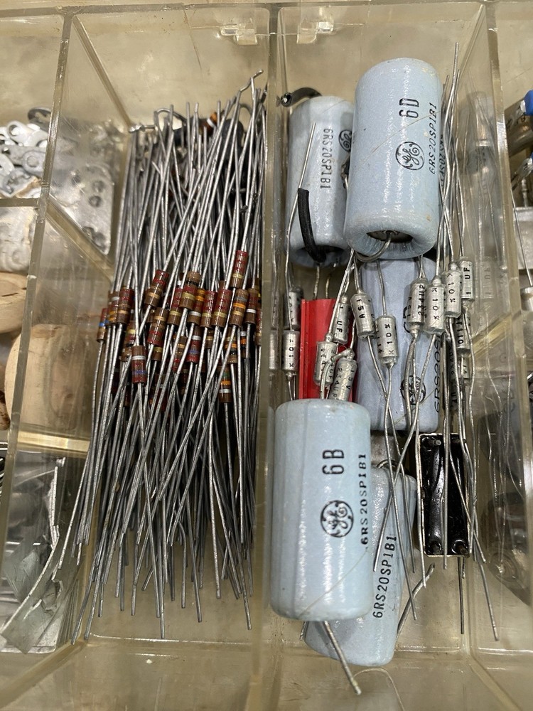 Vintage Lot Of Assorted Capacitors