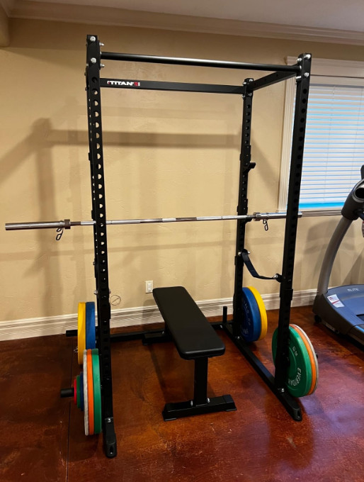 Flat Weight Bench, Black