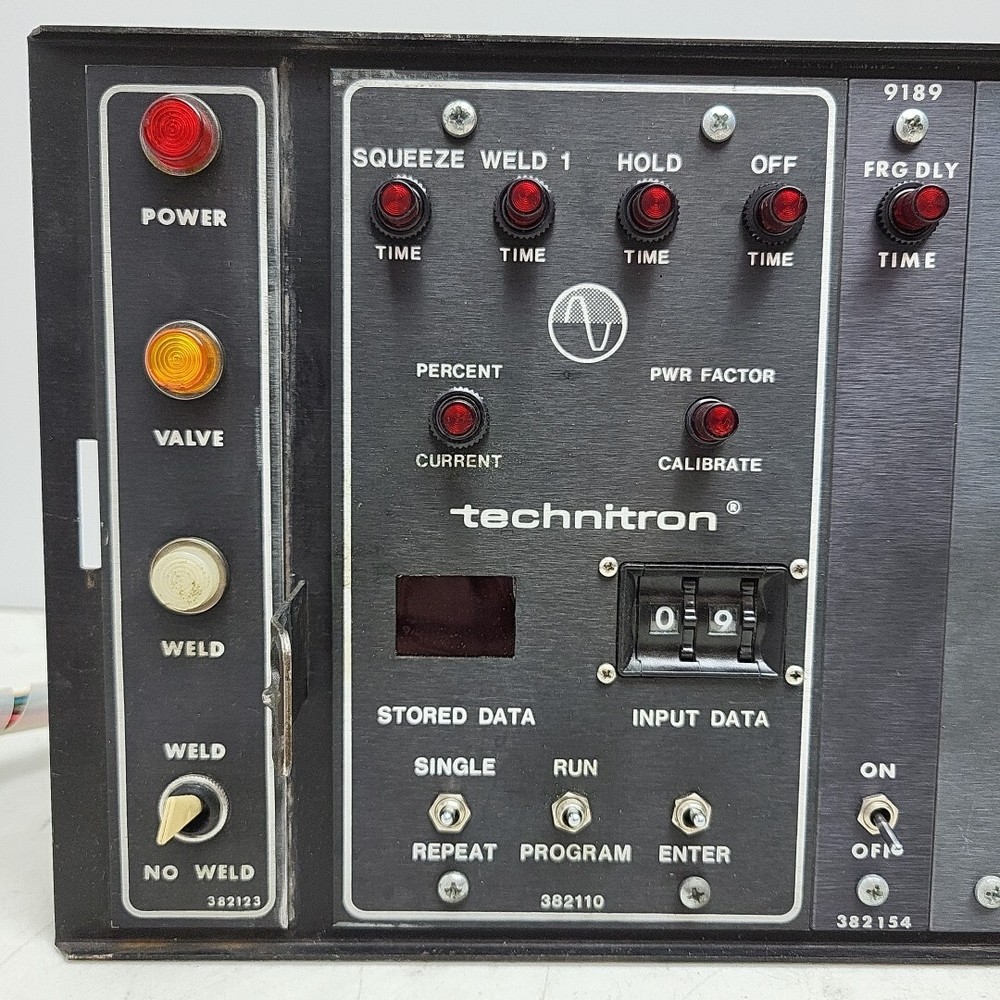Technitron Mcs 2109 Micro Controlled System For Spot Welder Welding *Used