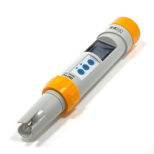 HM Digital PH-200 pH Meter Waterproof Handheld Water Quality Tester Portable