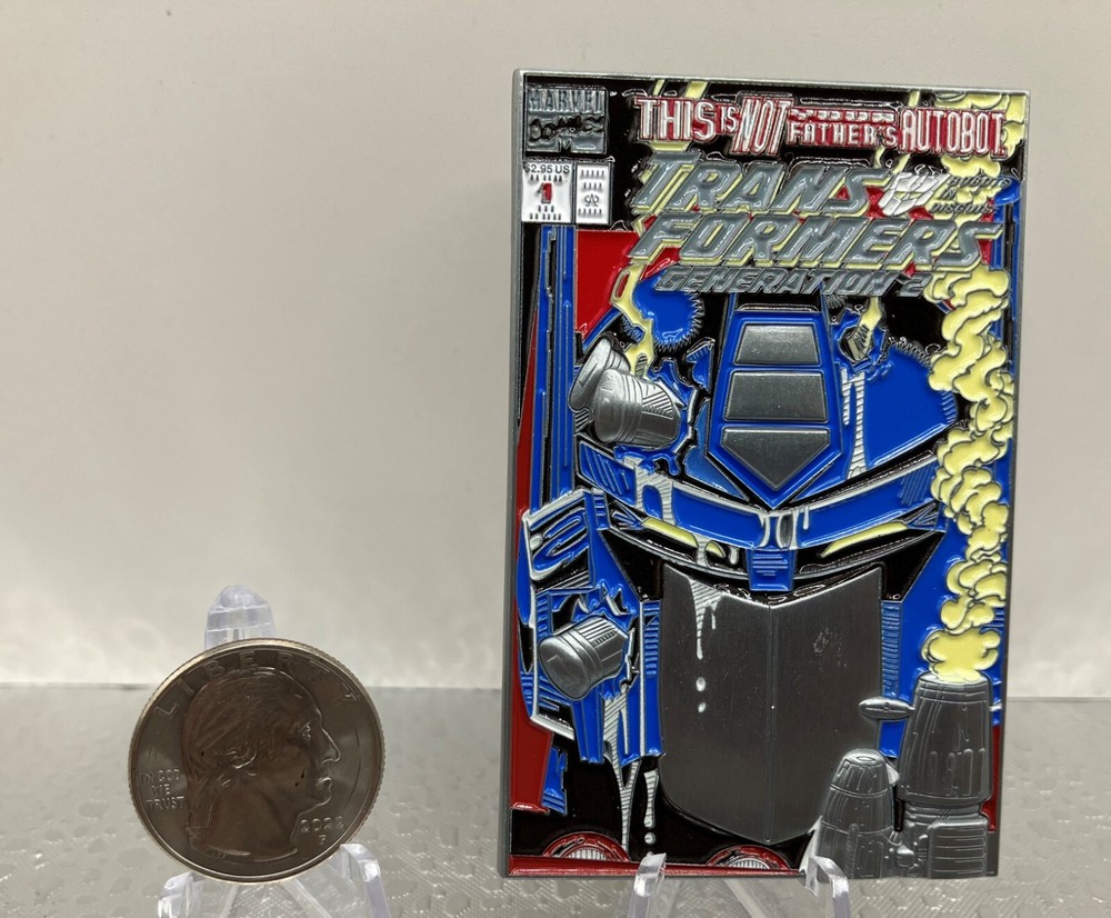 Transformers Comic book cover coin