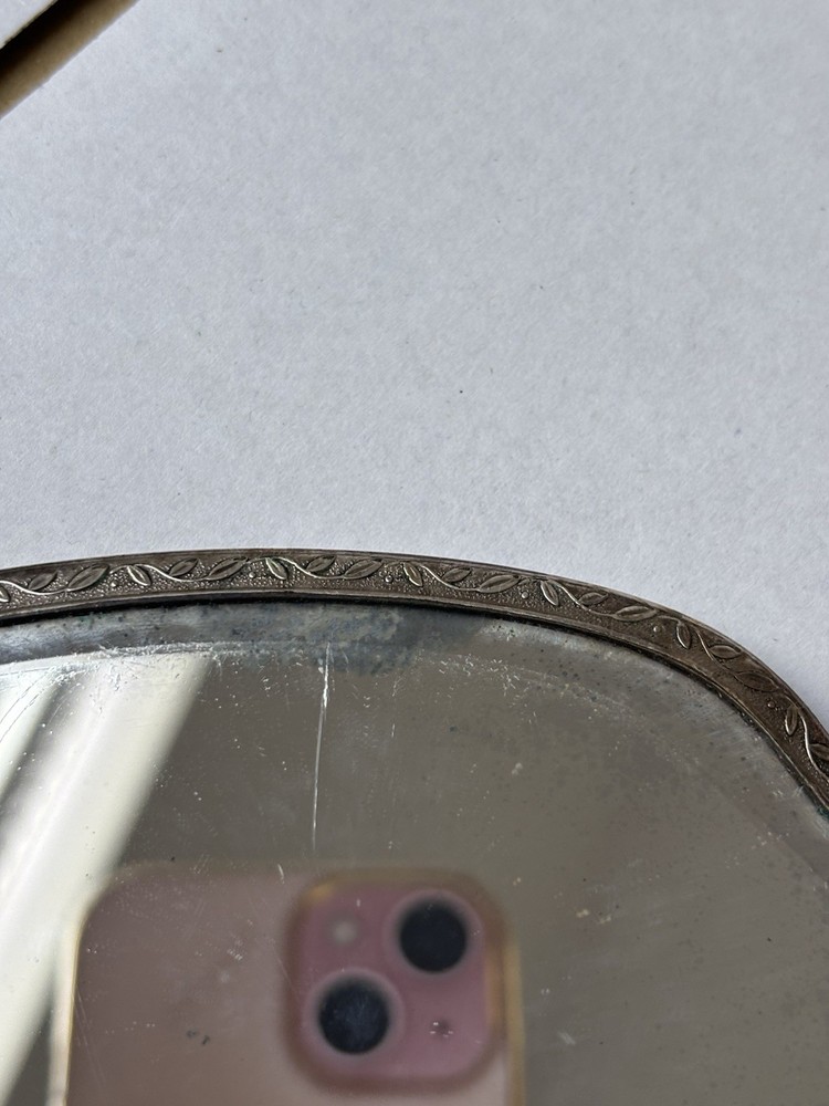 Vintage Handheld Vanity Mirror