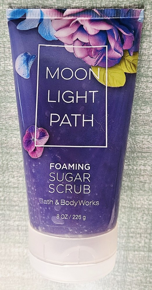 New Bath & Body Works Moon Light Path Foaming Sugar Scrub 8oz.