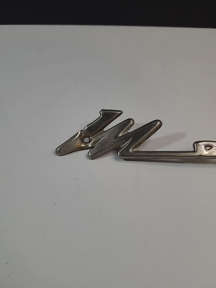1955-56 Mercury Monterey Script OEM Quarter Panel Original Emblems