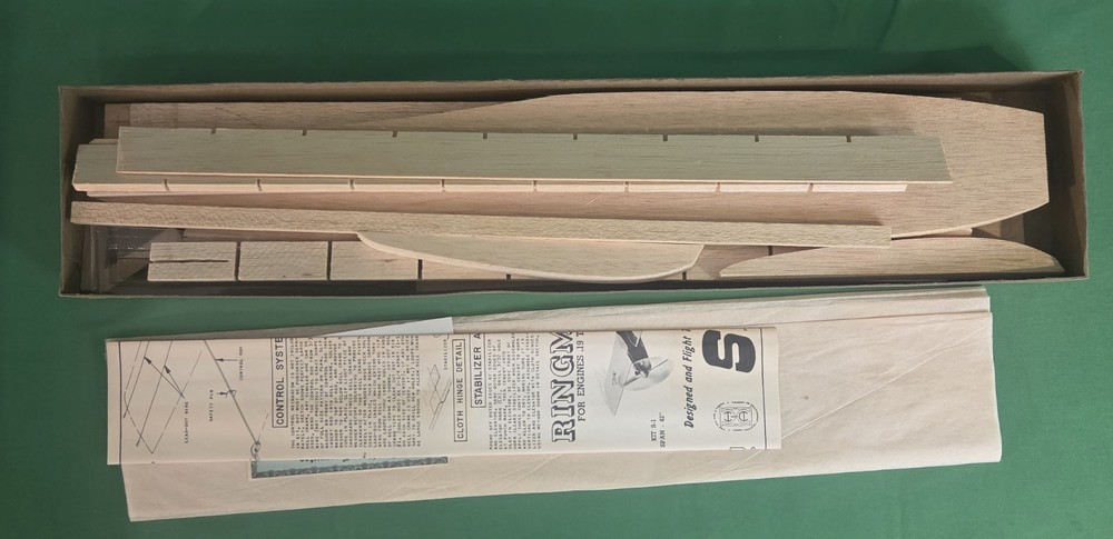 Sterling Models Ringmaster S1 Profile Control Line Kit 42" Wingspan.