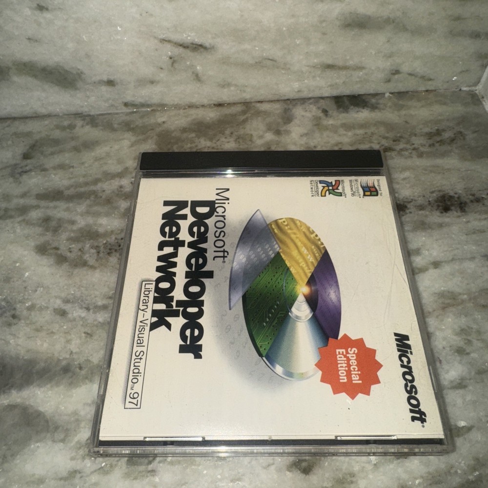 Microsoft Developer Network Library Visual Studio 97 NICE RARE FAST SHIPPING