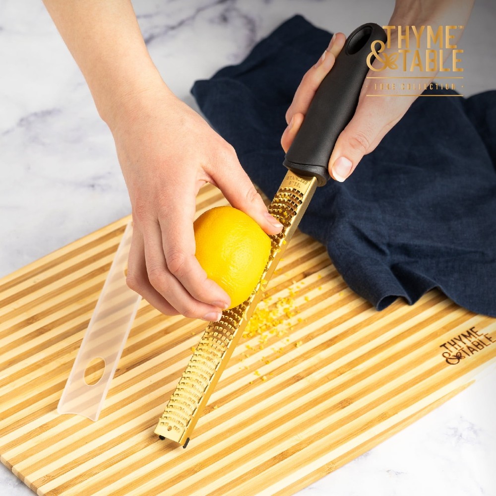 Thyme & Table Stainless Steel Fine Grater & Zester