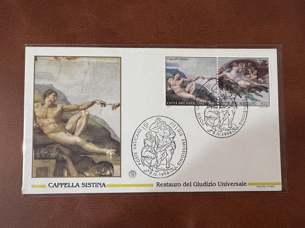 1994 VATICAN FDC Sistine Chapel